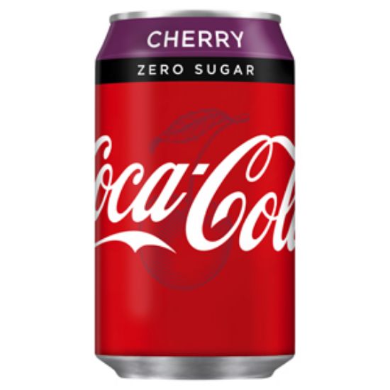 Picture of 330 Coke Cherry Zero x24